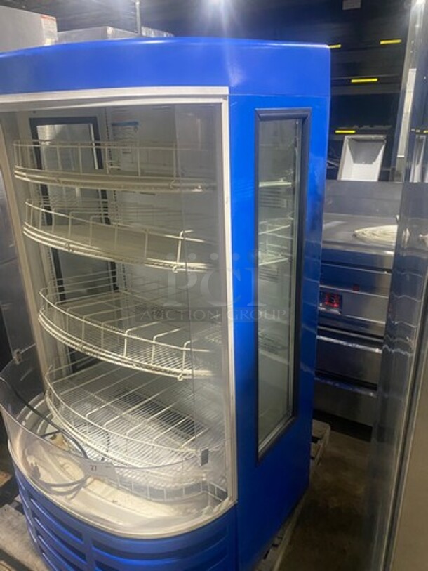 Beverage Air Commercial Refrigerated Open Grab-N-Go Drink Display Case! With Poly Drink Racks! Model: BZ16GE SN: 6264459 115V 60HZ 1 Phase - Image 4 of 8