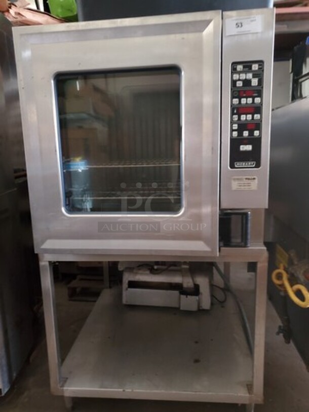 HOBART Electric 3PH Combi Oven W/ 2 Racks Missing Tag 34X44X66  - Image 1 of 5