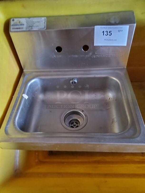 Stainless Steel Hand Sink with Faucet - Image 2 of 7