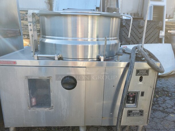 MARKET FORCE MT60B0 ELETRIC  480 VOLTS Kettle 48X33X44 - Image 1 of 9