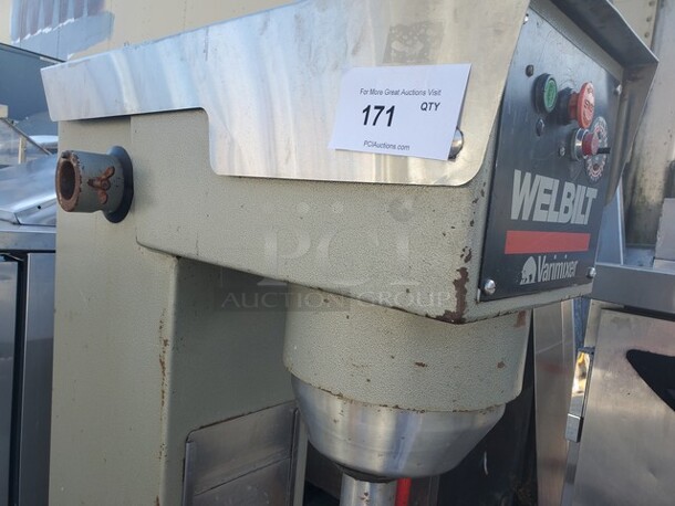 Welbilt Varimixer (No include attachments) Not tested. 3PH - Image 3 of 8