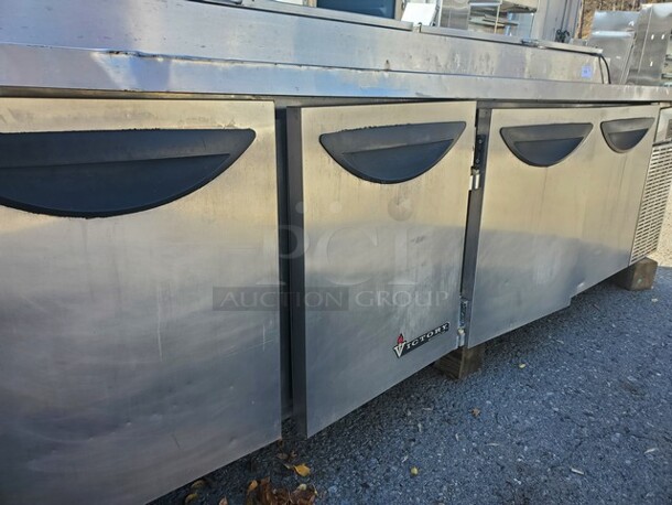 Victory VPT-119 4 Door Prep-Table 119X35X36 (Dent on one side) 115V - Image 4 of 10