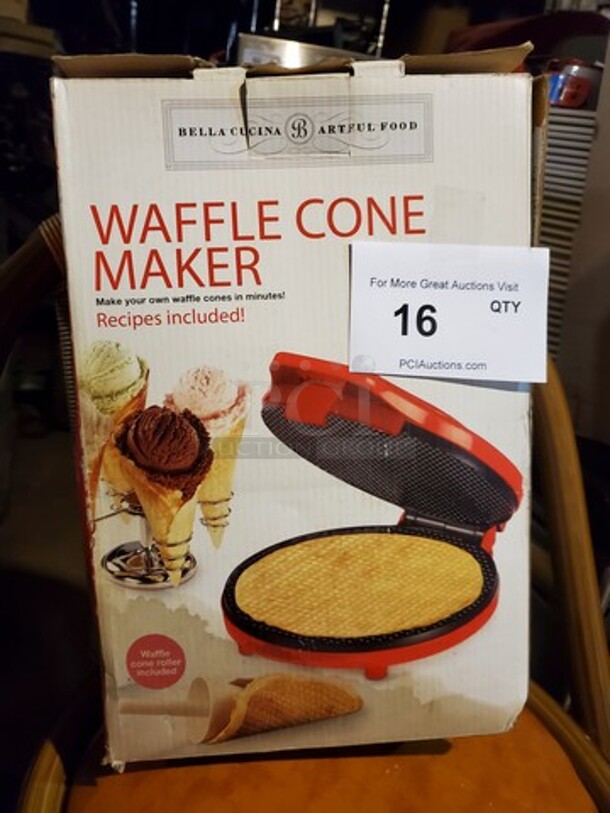 WAFFLE CONE MAKER OPEN BOX! - Image 2 of 4