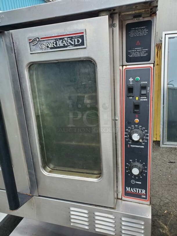 GARLAND Master 200 Electric Full Size Single Deck Convection Oven On Casters! 38X39X59 - Image 3 of 6