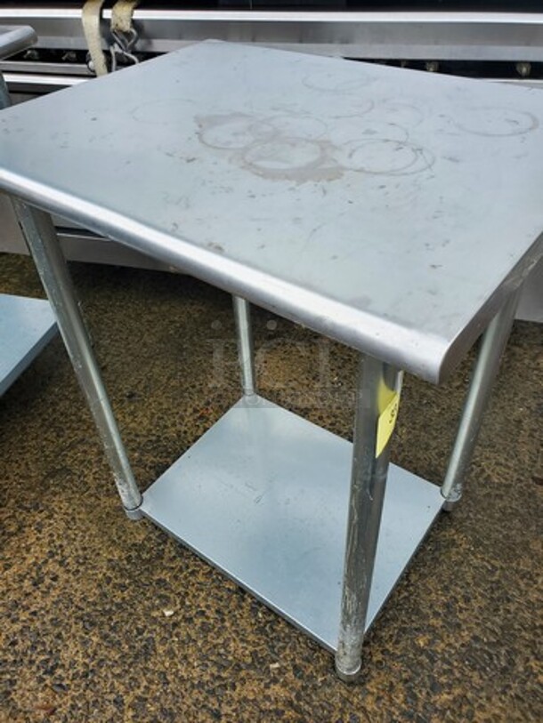  Stainless Steel Stand with Galvanized Undershelf 30X24X36 - Image 1 of 3