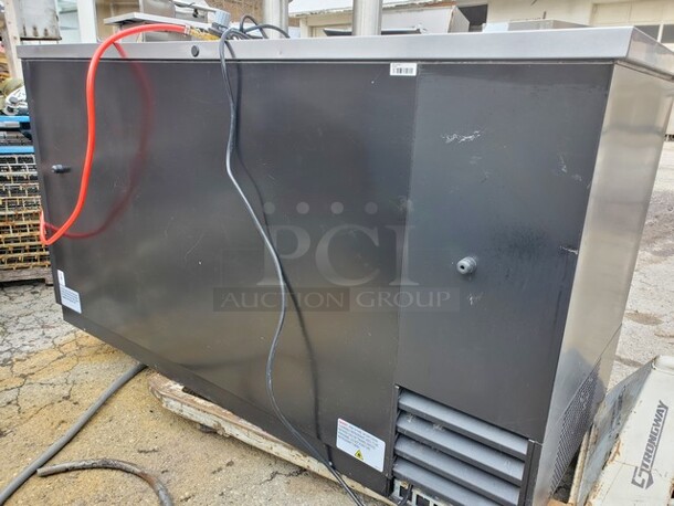 True TDD-3-HC Top Draft Beer Cooler| Two Section Solid Door Back Bar Cooler|115V 69X28X37 Like New! - Image 8 of 8