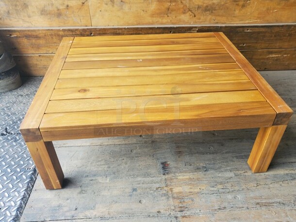 SQUARE TABLE 30WX25DX11H - Image 2 of 2