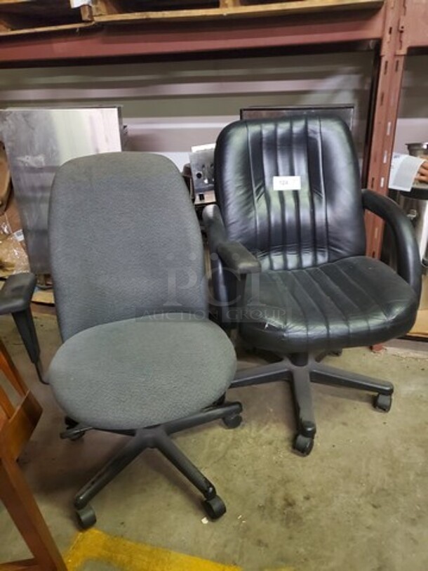ALL ONE MONEY Lot of 2 Office Chair  - Image 1 of 2