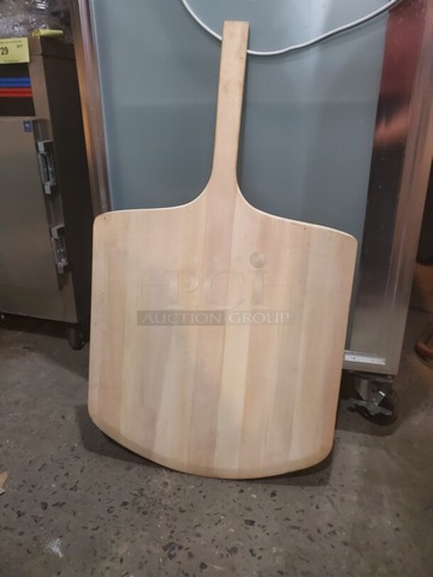 20" x 22" Wooden Pizza Peel with 12" Handle, Brand New! - Image 2 of 4