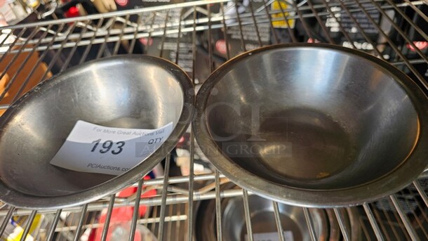 Lot of 3 Miscellaneous Stainless Steel Mixing Bowls - Image 3 of 3
