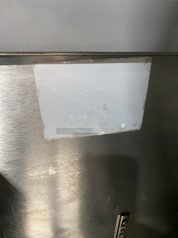 All Stainless Steel Refrigerated  Mega Top Sandwich Prep Table! ON Commercial Casters! - Image 8 of 9
