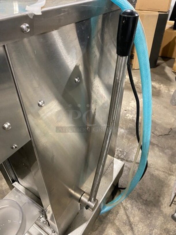 Vevor Commercial Countertop Frozen Yogurt Blender! All Stainless Steel! On Small Legs! Model: BJB7150T SN: E0311401 110V - Image 8 of 9