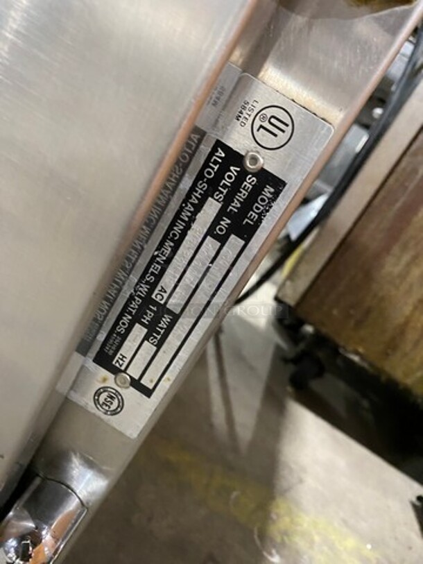 Alto Shaam Electric Powered Commercial Under The Counter COOK-N-HOLD Oven! All Stainless Steel! - Image 7 of 8