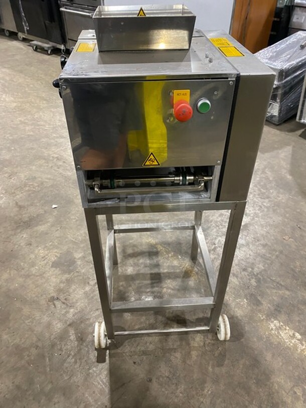 GREAT! Janssen Commercial Heavy Duty Pastry Forming Machine! All Stainless Steel! On Stand With Rear Casters! Model: FF2500! - Image 3 of 11
