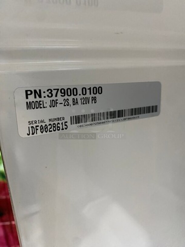 Bunn Commercial Countertop Drink Dispenser! Eletric powered! On Small Legs! Model: JDF2S SN: JDF0028615 120V
Item Number: 3979760-82
 - Image 6 of 8