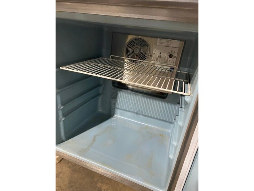 Nice! Delfield 406- STAR2 Stainless Steel Commercial Single Door Undercounter Cooler. 115 Volts, 1 Phase.
 - Image 5 of 7