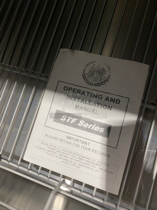 GREAT! NEW! NEVER USED! SCRATCH-N-DENT! Beverage Air Commercial Refrigerated Milk Cooler! With Dual Side Access Doors! Stainless Steel Body! On Casters! Model: STF58 SN: 7203648 115V 60HZ 1 Phase - Image 6 of 8