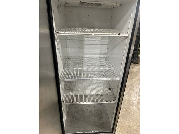True Commercial Single Door Reach In Refrigerator! With Poly Coated Racks! All Stainless Steel! Model TG1R1S! 115V 1Phase!  - Image 5 of 8