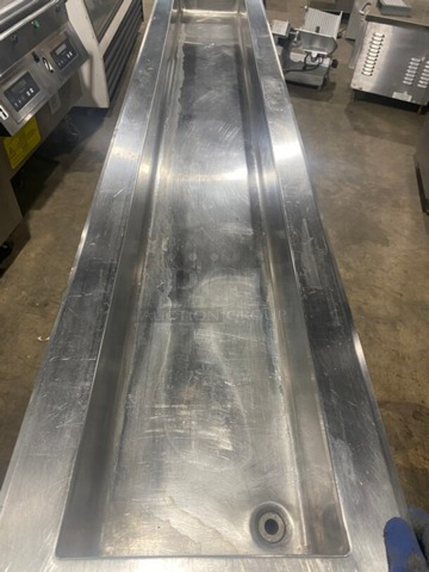 Lern Commercial Drop In Cold Pan! Solid Stainless Steel! On Casters! Model: 620SC SN: 40348 115V - Image 10 of 10