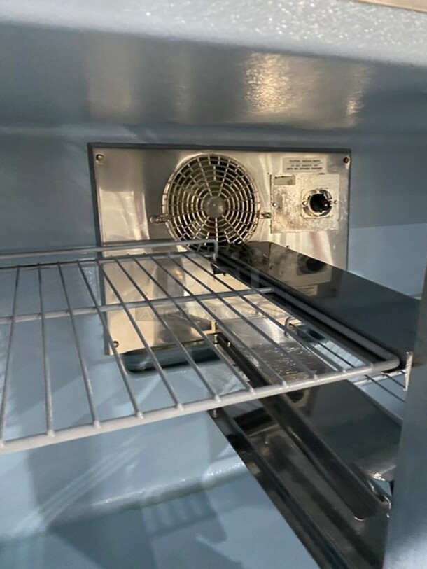 WOW! Delfield Manitowoc Commercial 2 Door Lowboy/Worktop Cooler! All Stainless Steel! Model: UC4048STAR! 115V 1PH! - Image 6 of 7