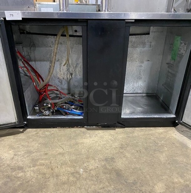 True Commercial Refrigerated Dual Tower Kegerator! With 2 Door Storage Space Underneath! Model: TDD3 SN: 3620418 115V 1PH - Image 7 of 11