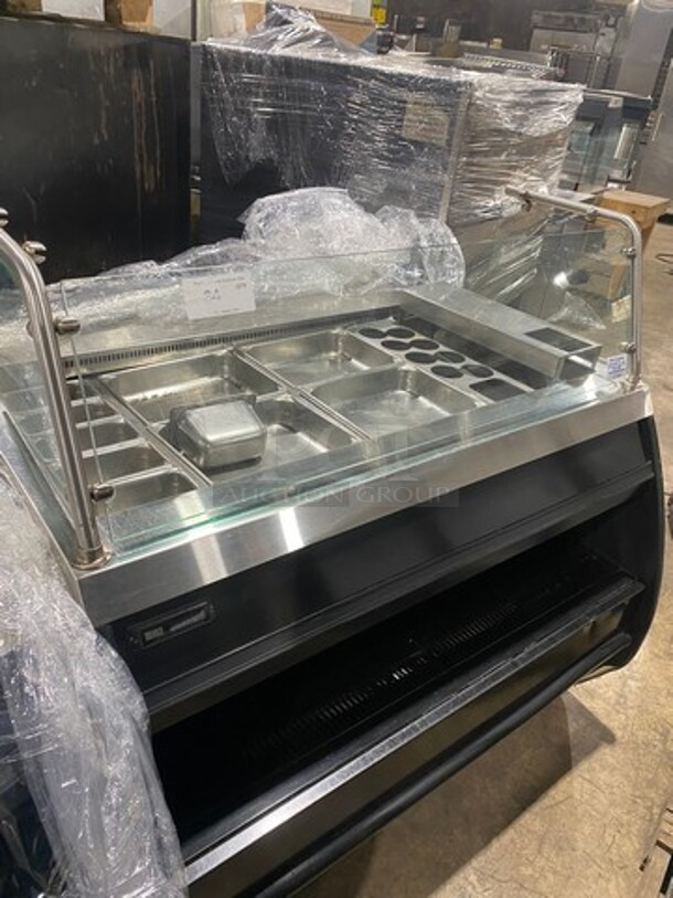 Structural Concepts Commercial Refrigerated Sandwich Prep Display Case! With Single Door And Drawer Storage Space! Stainless Steel! Body! Model: FSP4837R SN: 0078424CR261408 120V 60HZ 1 Phase - Image 2 of 7