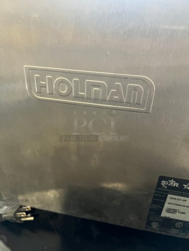 Holman QCS Commercial Countertop Conveyor Toaster! All Stainless Steel! Model: QCSQ135 SN: 2377940140407 120V 60HZ 1 Phase - Image 5 of 7