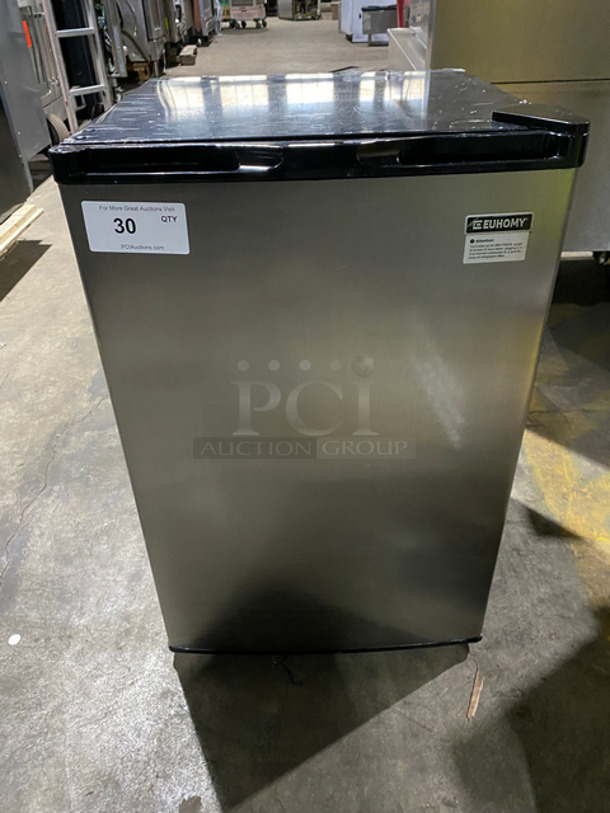 Euhomy Countertop/ Undercounter Single Door Mini Freezer! Stainless Steel Body! Model: MF-3.0-Y SN: 2009000668 115V 60HZ - Image 1 of 8