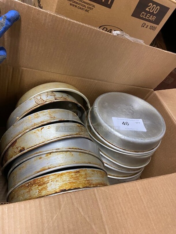 All One Money! 10" Round Aluminum Cake Pans!! - Image 1 of 4