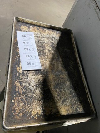 Full Size Baking Sheet Pans! 5x Your Bid!