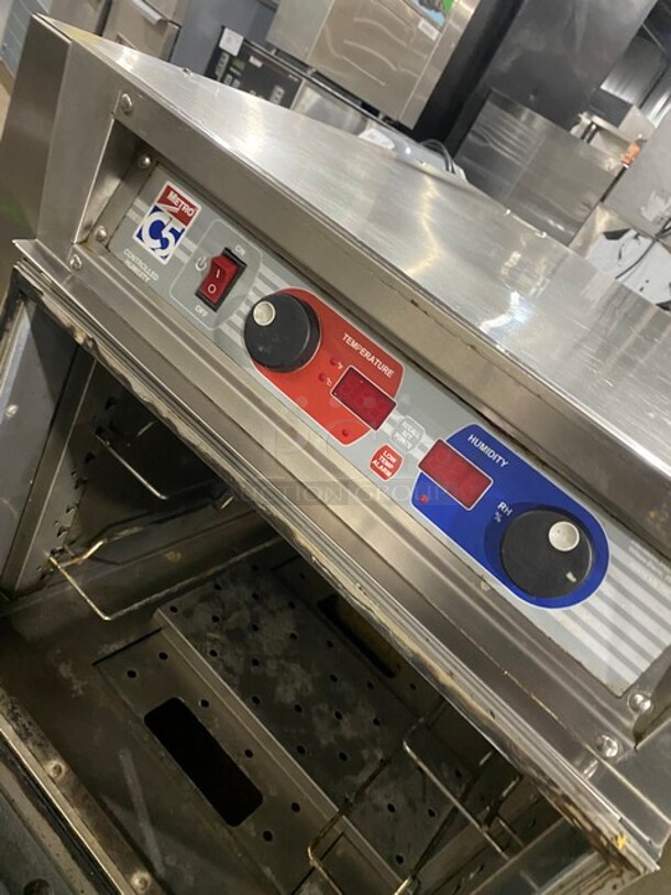 2018 Metro Commercial Undercounter Heated Holding Cabinet! All Stainless Steel! On Casters! WORKING WHEN REMOVED! Model: C593LSFSU SN: C59E005633L! 120V! - Image 7 of 8