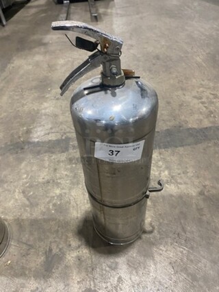 ULINE Hand Fire Extinguisher Model W02-1