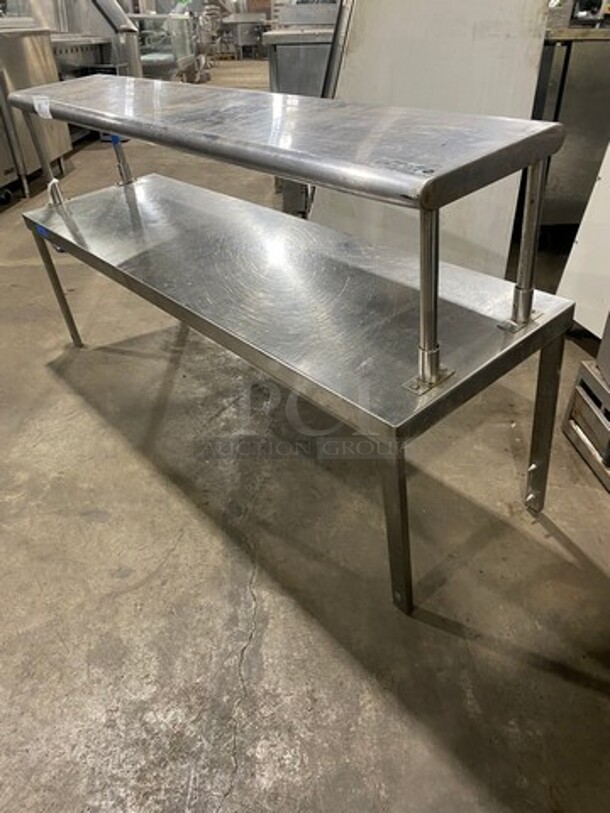 RSW Commercial Double Overhead Shelf! Stainless Steel! - Image 8 of 8
