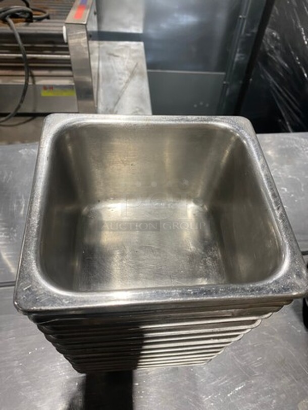 Commercial Steam Table/ Prep Table Food Pans! All Stainless Steel! 15x Your Bid! - Image 3 of 11