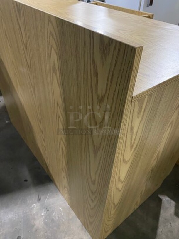 Custom Made Work Top Cabinet! With 2 Drawer And 2 Door Storage Space Underneath! - Image 4 of 8