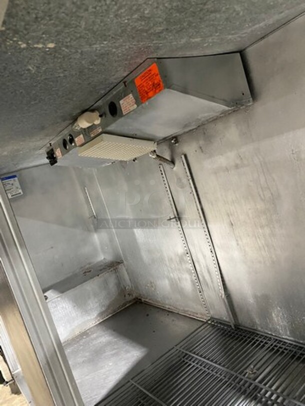 Beverage Air Commercial 2 Door Bar Back Cooler! Stainless Steel! Model: BB68 SN: 4511277 115V 60HZ 1 Phase - Image 10 of 12