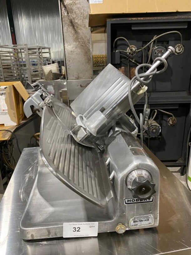 Hobart Commercial Countertop Deli/ Meat Slicer! All Stainless Steel! - Image 1 of 8