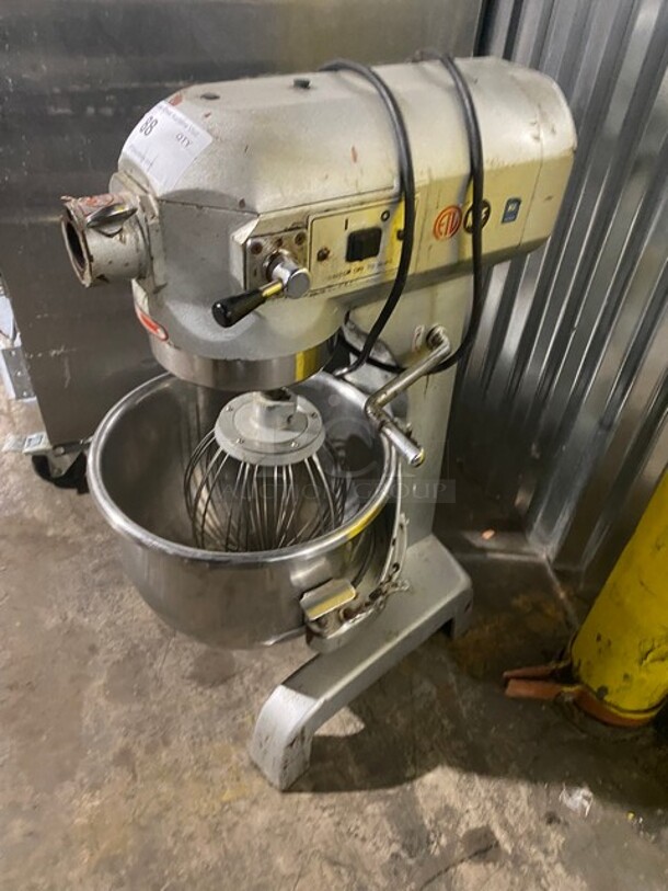 Anvil Commercial 20 Quart Planetary Stand Mixer! With Stainless Steel Bowl! With Mixer Attachment! 110V 1 Phase! Model: MIX0020 SN: 01020622! - Image 3 of 10