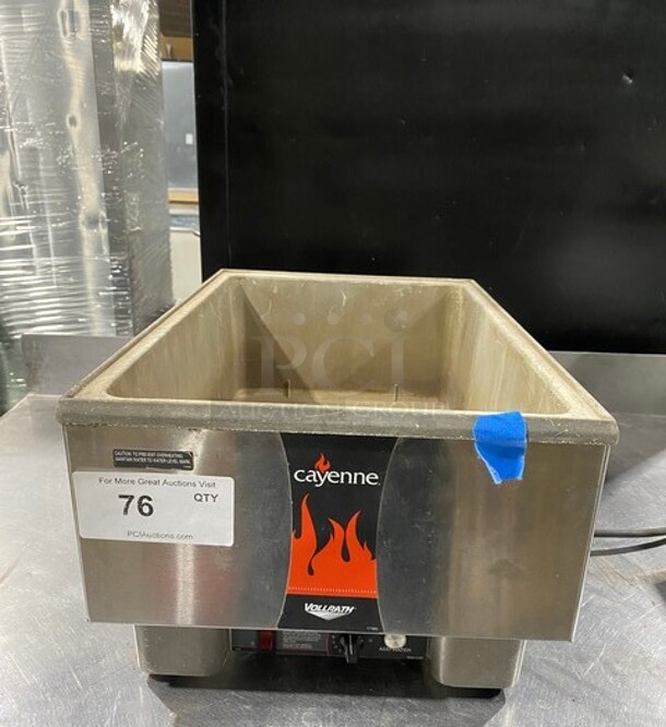 Vollrath Stainless Steel Food Warmer! MODEL HS ULTRA SN: E29000720248037 120V  - Image 1 of 8