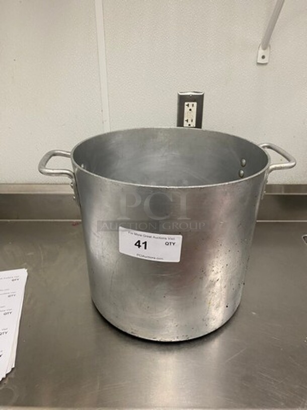 Metal Stock Pot! With Side Handles! - Image 1 of 5