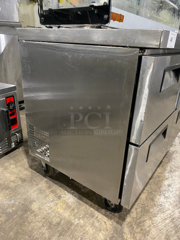 Atosa Commercial Refrigerated 4 Drawer Chef Base! All Stainless Steel! On Casters! Model: MGF8417 SN: MGF841704216071900C40002 115V 60HZ 1 Phase - Image 2 of 8