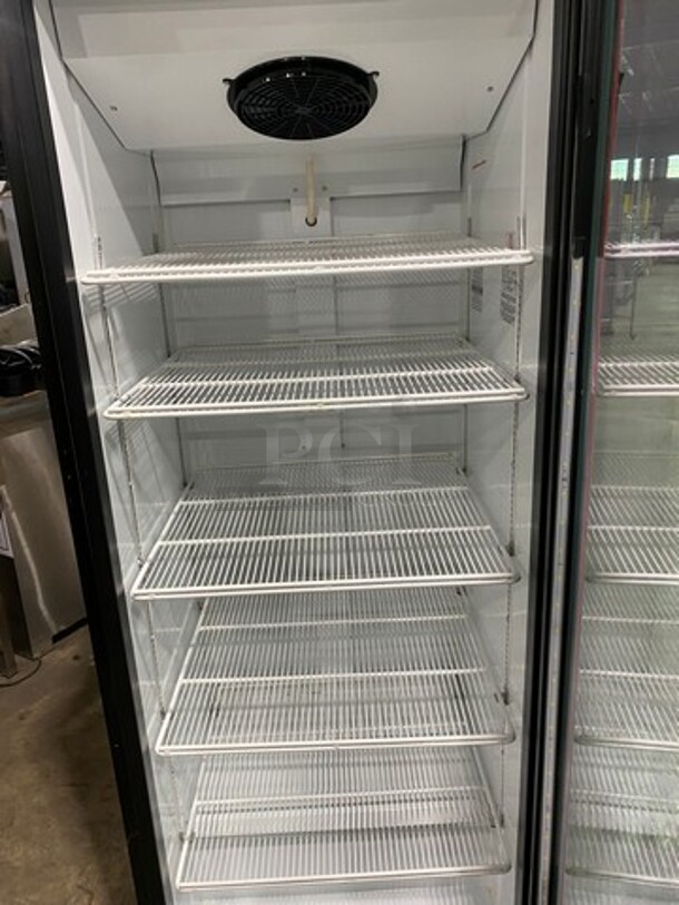 Metalfrio Commercial Single Door Reach In Cooler Merchandiser! With View Through Door! With Poly Coated Racks! Model: NG27CHC 120V - Image 5 of 8
