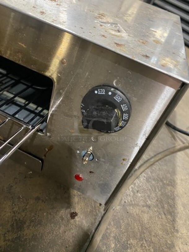 Avantco Commercial Countertop Powered Pizza/ Snack Oven! Model: 177CPO16TSGL SN: CPO16TSGL20050025 120V! Working! - Image 7 of 8