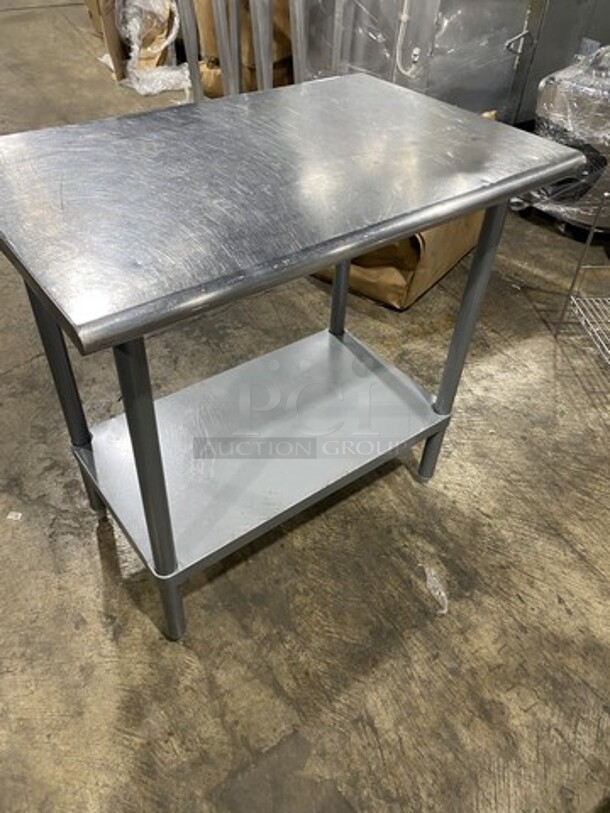 Stainless Steel Work Table! With Under Shelf!  - Image 3 of 6