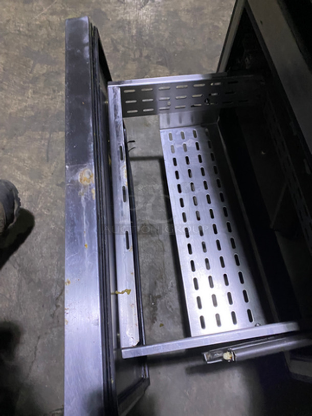 True Commercial Refrigerated 2 Drawer Worktop Lowboy! With Backsplash! All Stainless Steel! Model: TWT27D2 SN: 7474826 115V 60HZ 1 Phase - Image 7 of 8