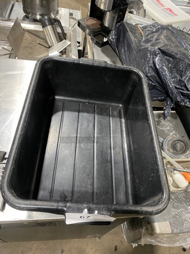 Qualite Black Poly Bus Bin! - Image 2 of 4