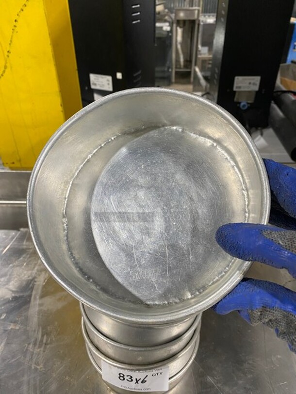 Stainless Steel Baking Dough Pans! 6x Your Bid! - Image 3 of 5