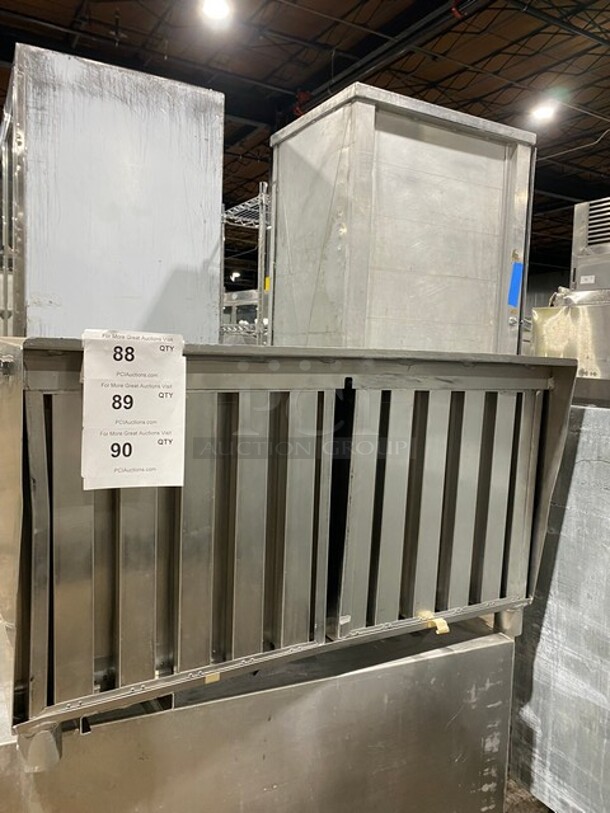 Stainless Steel Outdoor/ Field Use Hood! With Filters! - Image 1 of 7