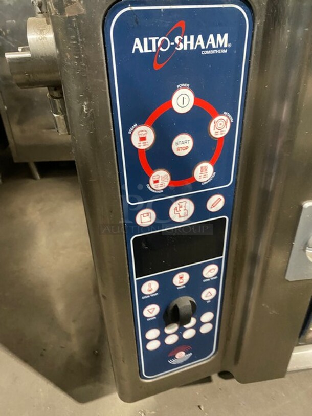 Alto Shaam Commercial Combitherm Convection Oven! All Stainless Steel! On Legs! Model: 7.14ESI SN: 701637000 208/240V 60HZ 3 Phase - Image 6 of 7