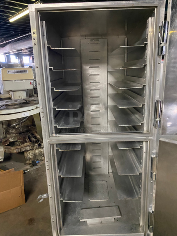 Cres Cor Commercial Insulated Warming/Proofing Cabinet! With 2 Half Doors! Holds Full Size Trays! All Stainless Steel! Model: 5495039 SN: HJGK5086A 120V 60HZ 1 Phase - Image 6 of 8